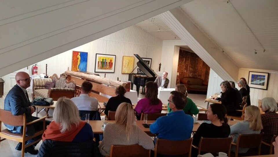 Forsamlingen på Walaker Hotell. (Foto: Runar Mæland) Forsamlingen på Walaker Hotell. (Foto: Runar Mæland)