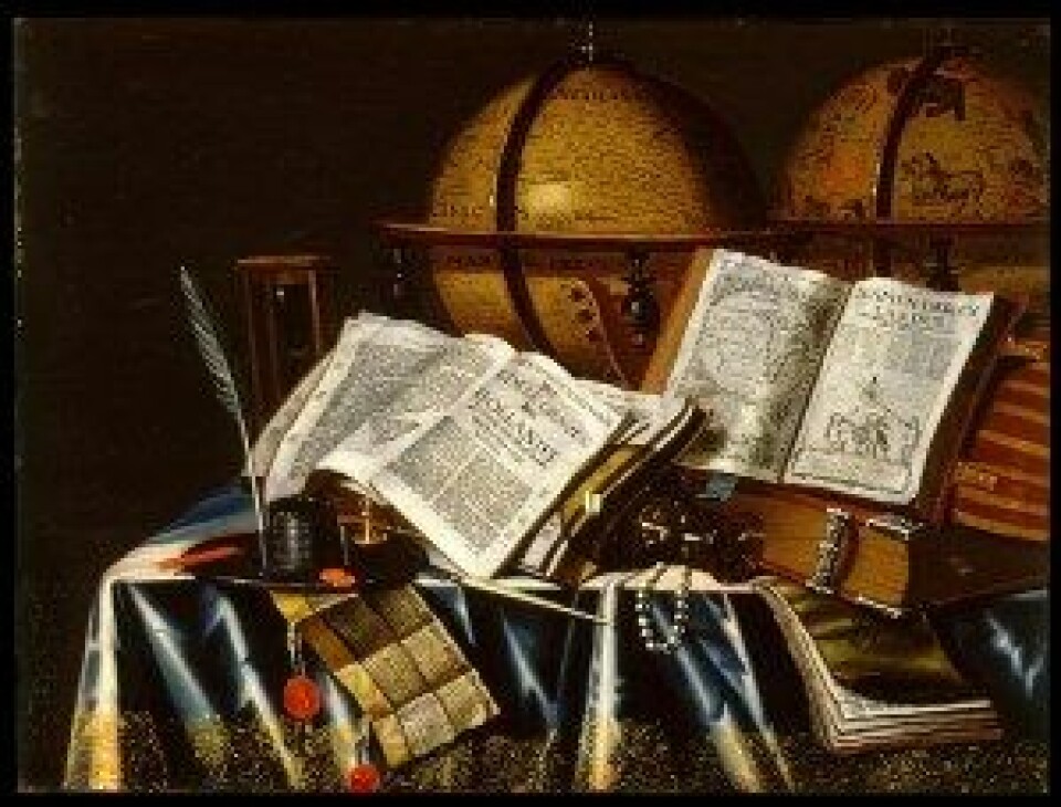 «Vanitas» Still Life av Adam Bernaert (ca. 1665). (Kilde: Wikimedia Commons) «Vanitas» Still Life av Adam Bernaert (ca. 1665). (Kilde: Wikimedia Commons)