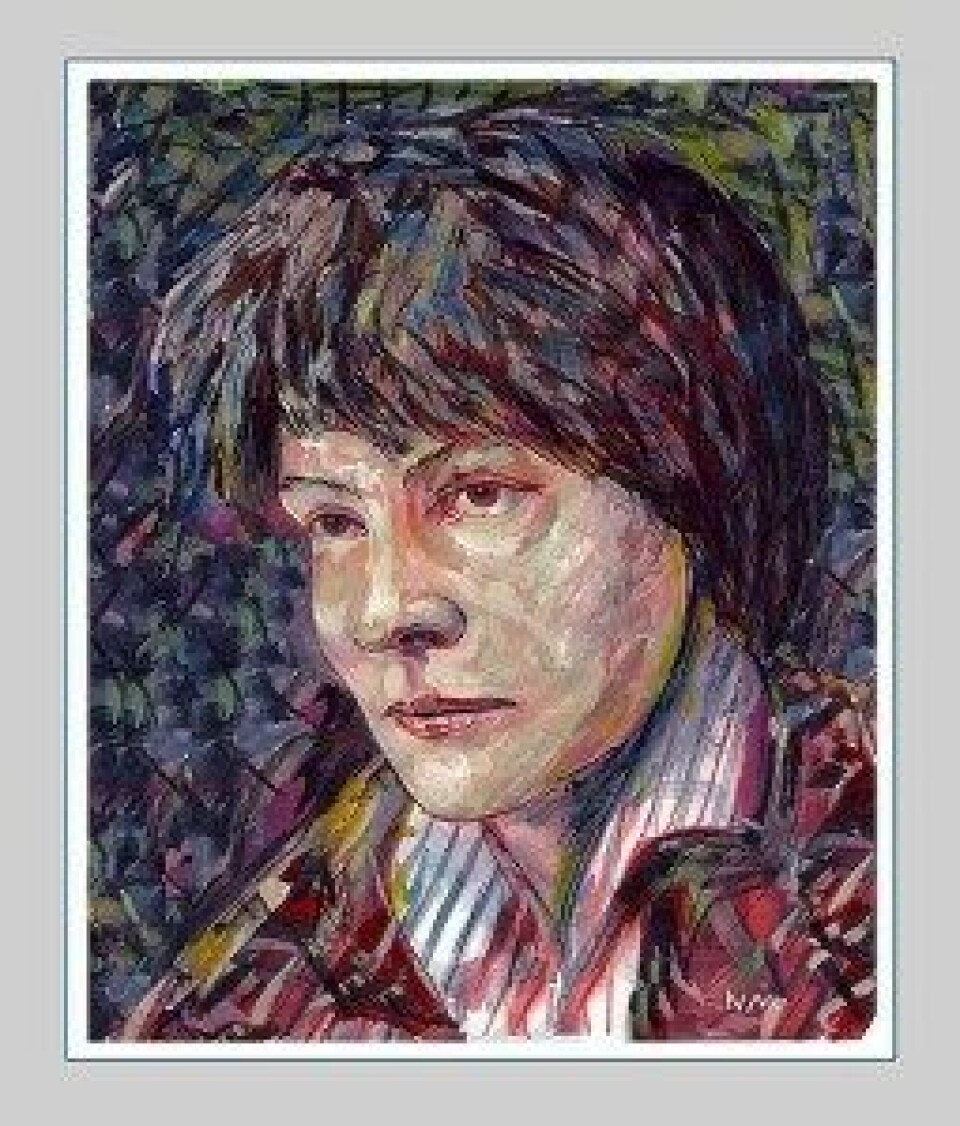 Filosof og forfatter Iris Murdoch, her portrettert av N.C. Mallory (Kilde: NCMALLORY/flickr. Lisens: CC BY 2.0) Filosof og forfatter Iris Murdoch, her portrettert av N.C. Mallory (Kilde: NCMALLORY/flickr. Lisens: CC BY 2.0)