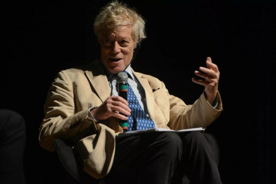 Scruton deltok på Fronteiras do Pensamento (Frotiers of Thought) i 2019 (Kilde: Flick) Scruton deltok på Fronteiras do Pensamento (Frotiers of Thought) i 2019 (Kilde: Flick)