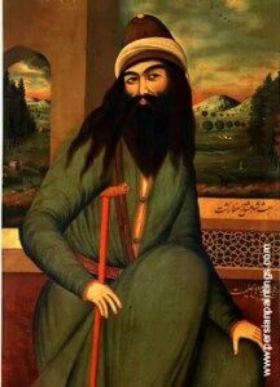 Farid al-Din Attar skrev en av de viktiste kildene til Rabia al-Adawiyyas liv og virke. (Illustrasjon: Wikimedia Commons)
