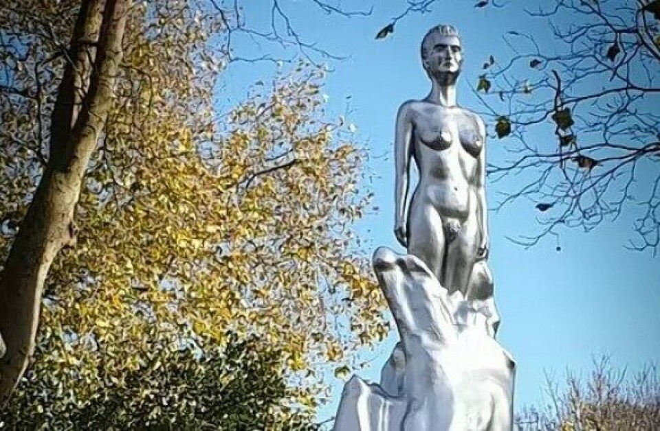 Den nyreiste statuen til ære for Mary Wollstonecraft har mottatt mye kritikk. (Kilde: Wikimedia Commons) Den nyreiste statuen til ære for Mary Wollstonecraft har mottatt mye kritikk. (Kilde: Wikimedia Commons)
