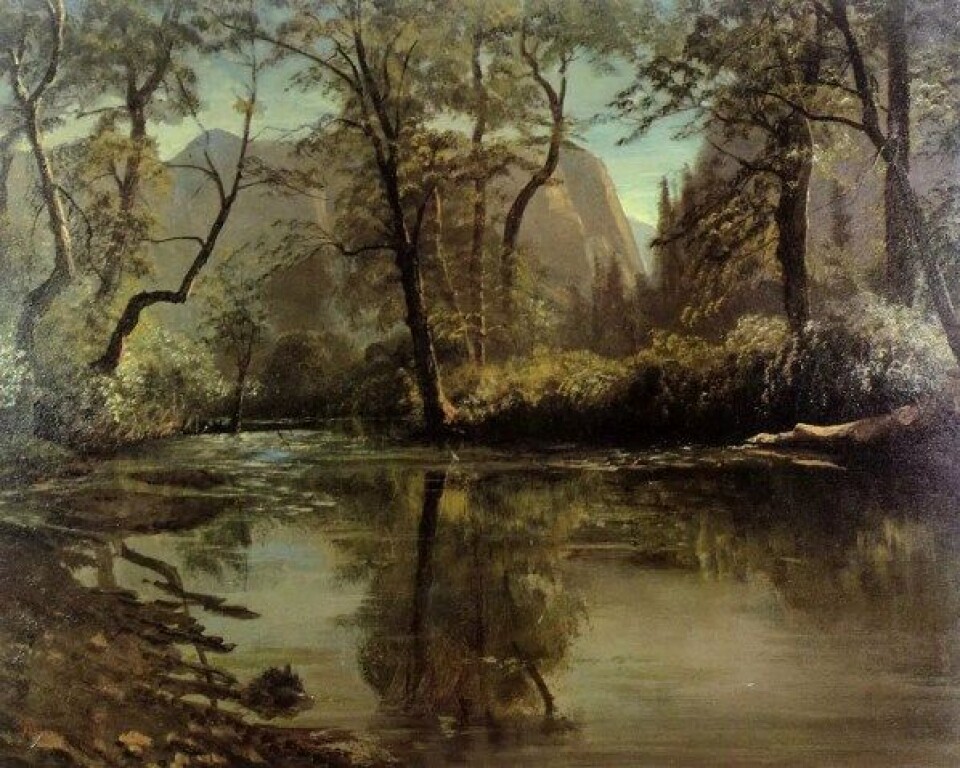 Vann kan forståes på ulike måter med henhold til ulike ontologiske nivåer. Illustrasjonen er en landsskapsstudie av Albert Bierstadt. (Kilde: Wikimedia Commons) Vann kan forståes på ulike måter med henhold til ulike ontologiske nivåer. Illustrasjonen er en landsskapsstudie av Albert Bierstadt. (Kilde: Wikimedia Commons)