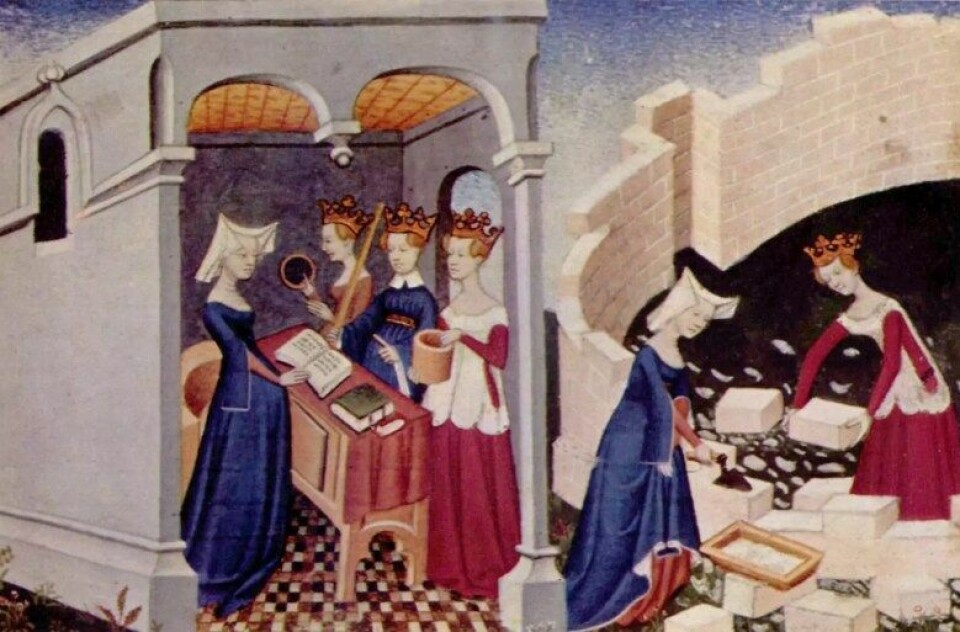 La Cité des Dames (1400-tallet). (Kilde: Wikimedia Commons) La Cité des Dames (1400-tallet). (Kilde: Wikimedia Commons)