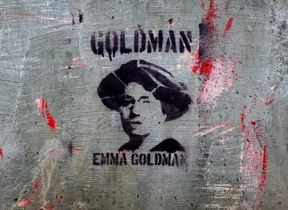 Goldman regnes av mange for å være den første anarkistfeministen. (Foto: Flickr) Goldman regnes av mange for å være den første anarkistfeministen. (Foto: Flickr)