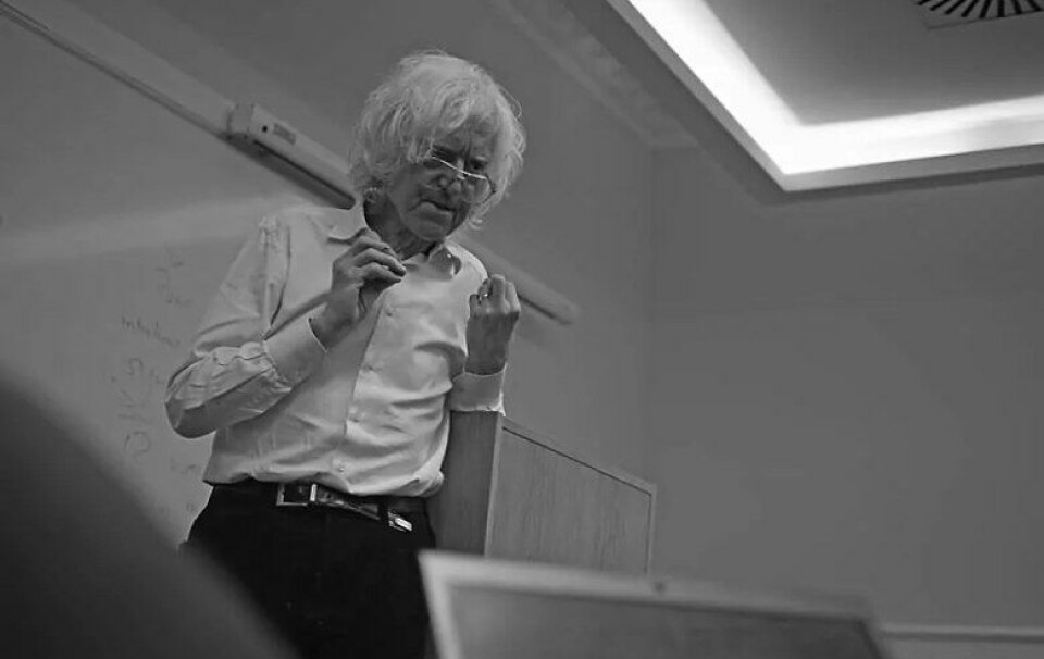 Derek Parfit (1942-2017). Foto: University of Oxford