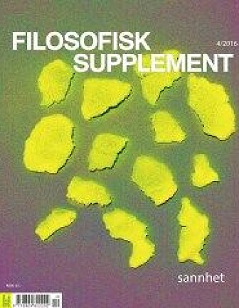 Teksten stod opprinnelig på trykk i Filosofisk supplement 4/2016, som har «sannhet» som tema.