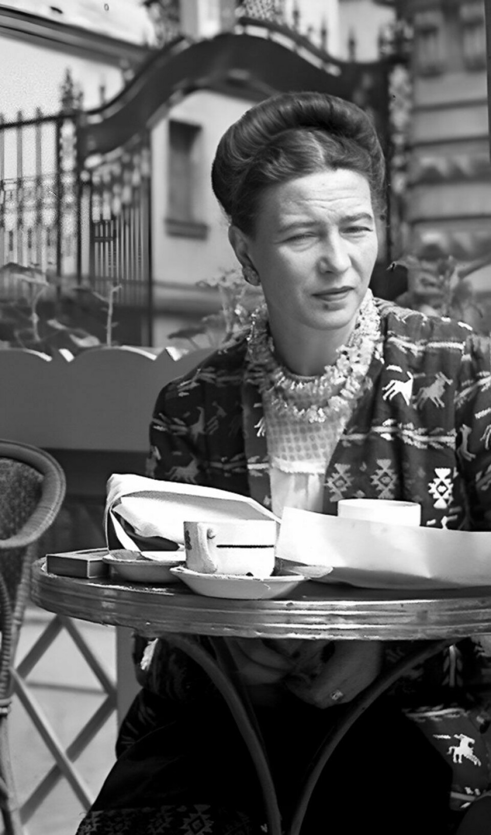 Simone de Beauvoir, 1950