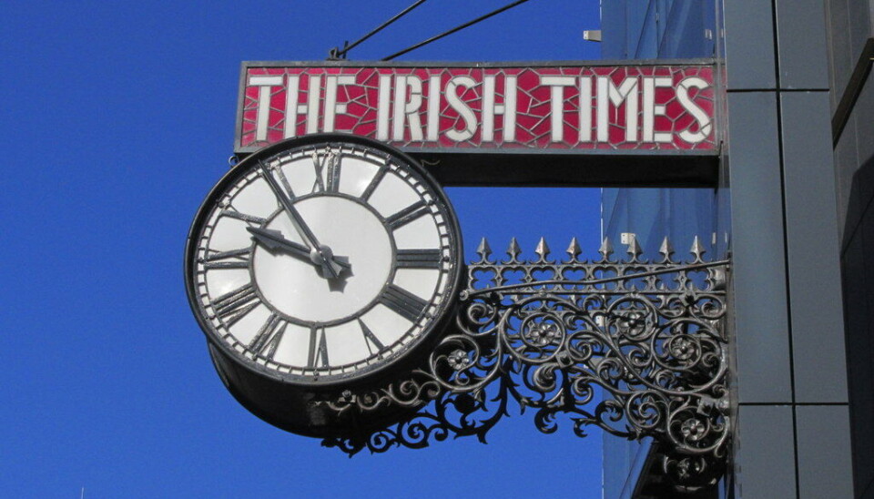The Irish Times erklærte nyleg at fakta ikkje har nokon agenda. Dette er ei grov mistydning ifølje artikkelforfattar The Irish Times erklærte nyleg at fakta ikkje har nokon agenda. Dette er ei grov mistydning ifølje artikkelforfattar