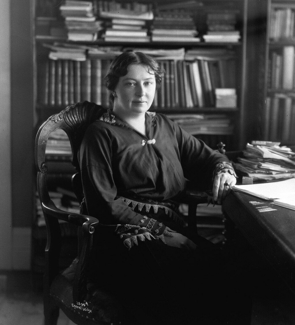 Sigrid Undset (1882-1949) var pessimistisk overfor fremtidsutsiktene til Tyskland etter krigen.