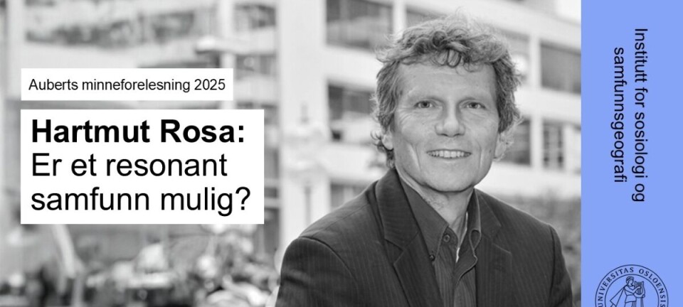 Modernitetskritikk med et svar: Hartmut Rosa om akselerasjon og resonans